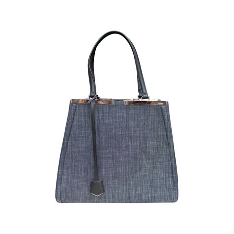 fendi spring summer 2014 bags|Fendi denim tote.